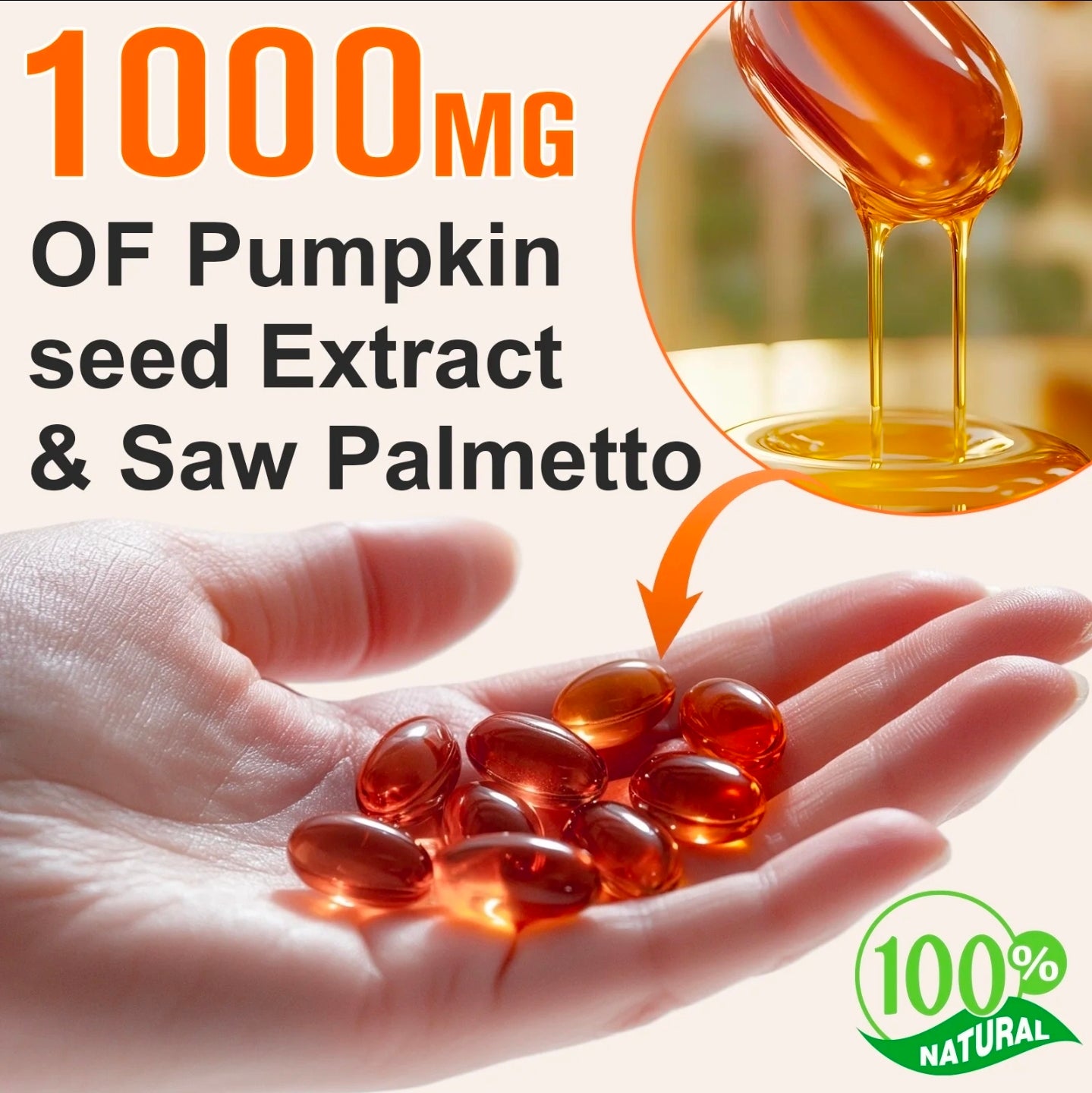OneBotanic Cold-Pressed Pumpkin Seed Oil 1000mg — 2 Pack Bundle | 600 Softgels