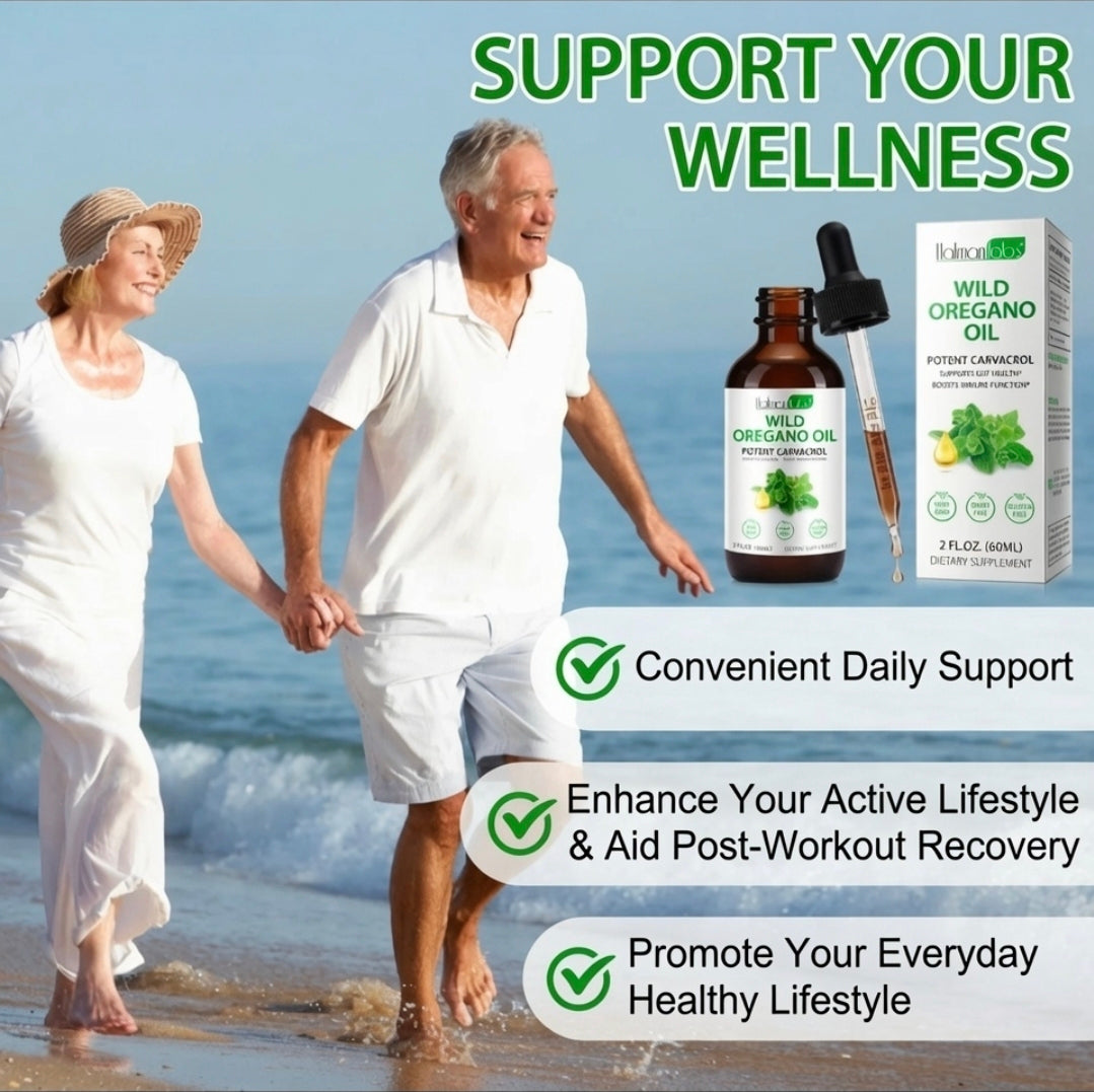 Acential Labs Wild Oregano Oil Drops — Botanical Wellness Support