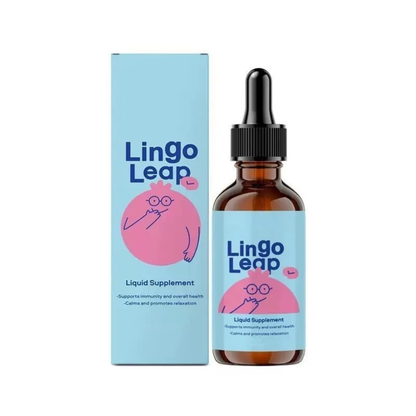 Joyspring Lingo Leap Zeolite Drops for Kids — 30mL | Vitamin D & B12 | 30 Servings
