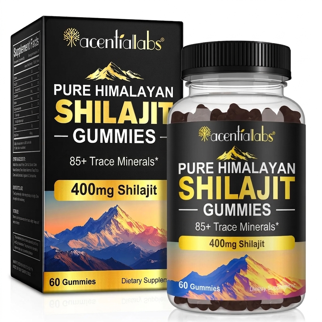 Himalayan Shilajit Gummies — Daily Mineral Wellness