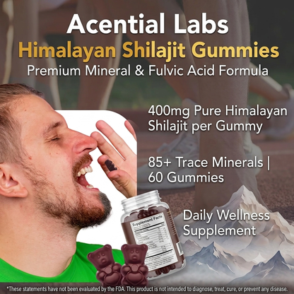 Himalayan Shilajit Gummies — Daily Mineral Wellness