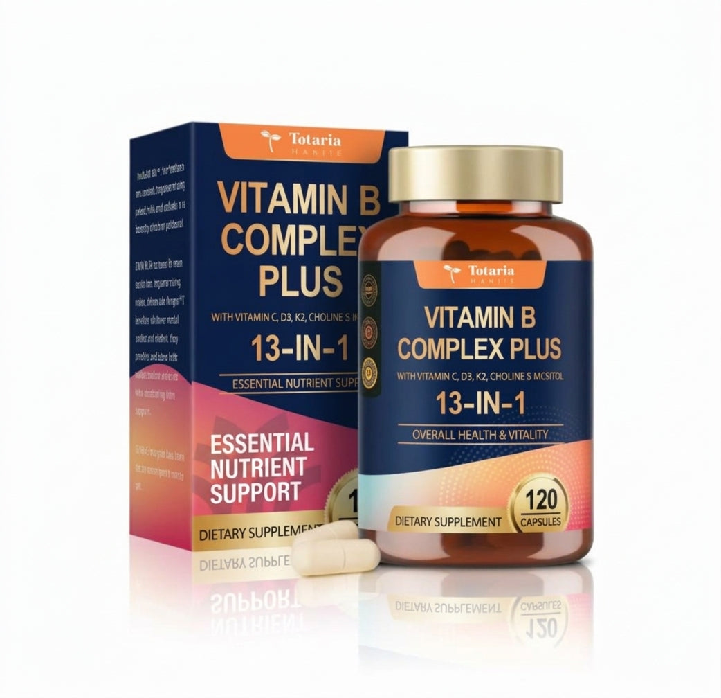 Totaria Health Vitamin B Complex Plus 13-in-1, 120 capsules