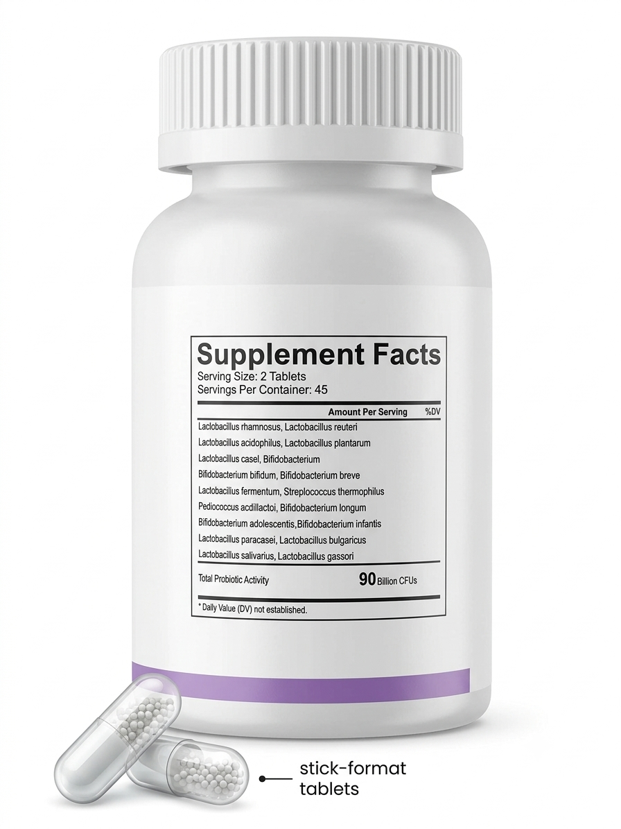 Women's Probiotic 90 Billion CFU | 18 Probiotic Strains | 90 Tablets AU