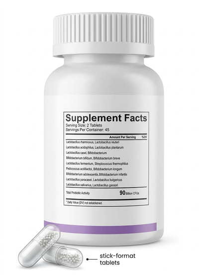 Women's Probiotic 90 Billion CFU | 18 Probiotic Strains | 90 Tablets AU