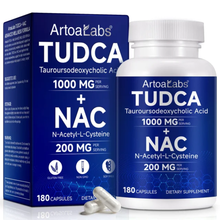 ArtoaLabs TUDCA 1000mg + NAC 200mg, 180 capsules