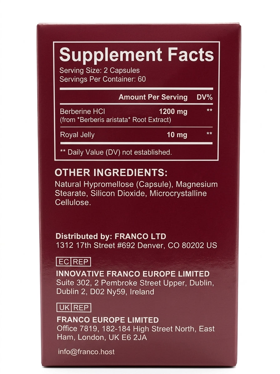 Berberine capsules Australia - Solo Tree Berberine Plus