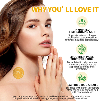 Collagen Peptide Patches pouch front and back showing 30 patches and directions for use