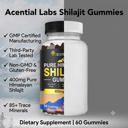 Himalayan Shilajit Gummies — Daily Mineral Wellness