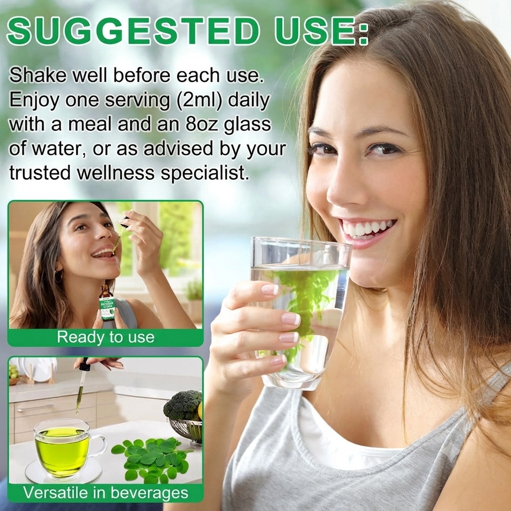 OneBotanic Pure Moringa Drops — Daily Botanical Wellness Support