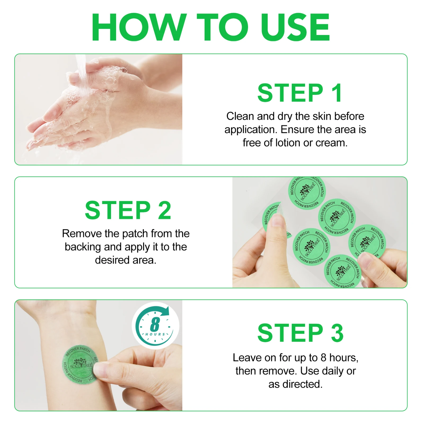 Vitamin B Complex Patches with L-Glutamine & Vitamin D3 | 30 Patches AU