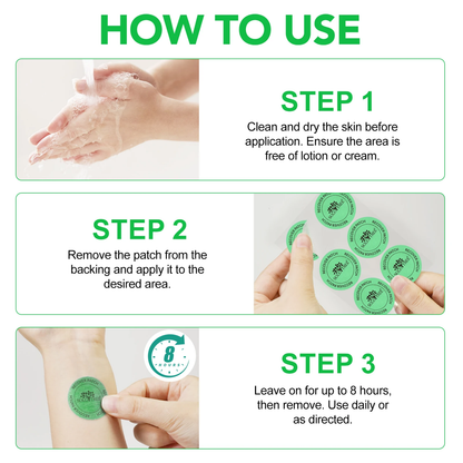 Vitamin B Complex Patches with L-Glutamine & Vitamin D3 | 30 Patches AU