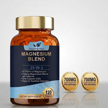 Magnesium Complex Blend + Methylated B Vitamins 25-in-1 | 120 Capsules AU