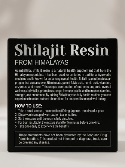 Himalayan shilajit resin bundle by Health and Heal Supplements