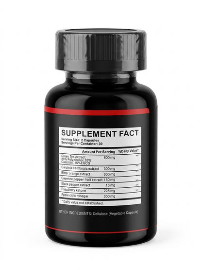 Green Tea, Garcinia & Cayenne Botanical Capsules — Daily Botanical Blend
