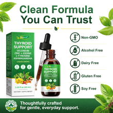 Itawel Iodine, Selenium, Zinc & L-Tyrosine Liquid Drops with Ashwagandha — 60mL | 30 Servings