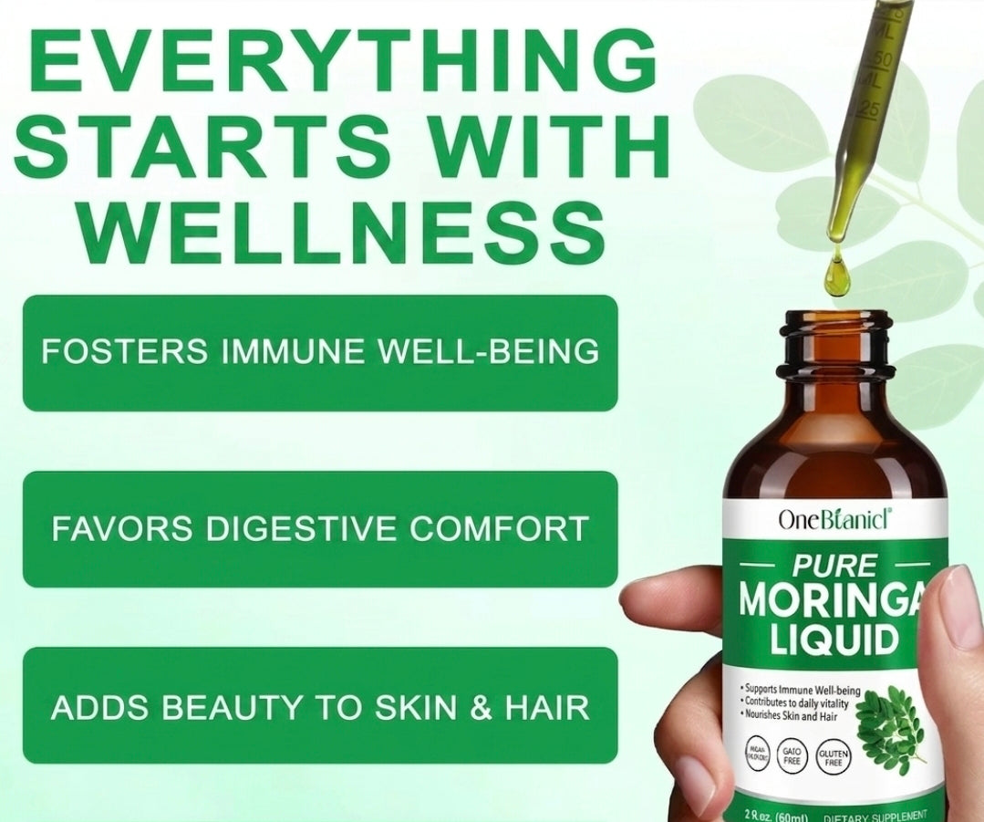 OneBotanic Pure Moringa Drops — Daily Botanical Wellness Support