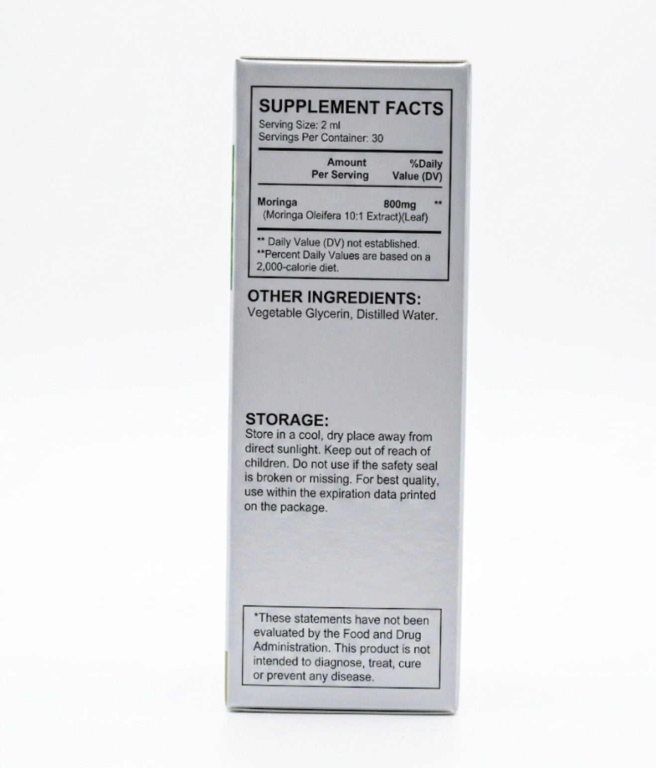 OneBotanic Pure Moringa Drops — 3 Pack Bundle | 3-Month Supply