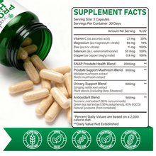 Acential Labs Men's Botanical Wellness Capsules — Saw Palmetto & Mushroom Blend | 90 Capsules